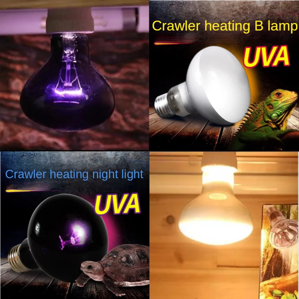 

UVA Heating Lamp, Heating Bulb, Pet Heater, Adjustable Habitat Basking Heat Lamp, Winter Sun Back Light, Reptile Light ,E27