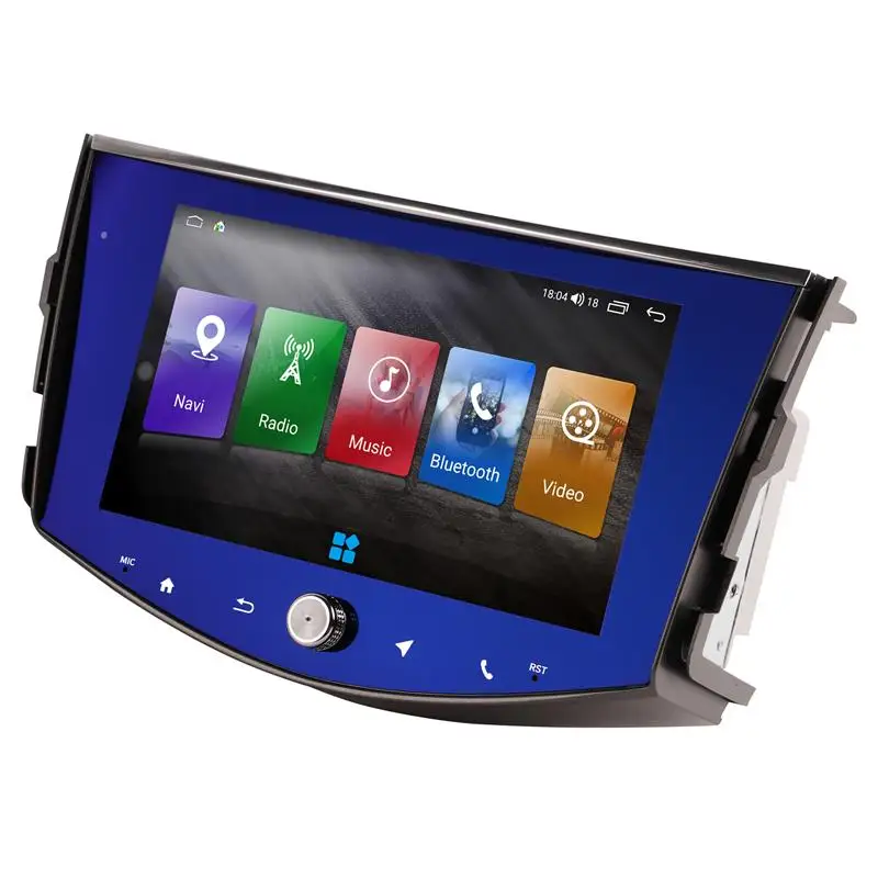 

Android car radio for Toyota RAV4 2006-2012 stereo screen Carplay Android Auto Bluetooth GPS Navigation FM radio 8’’[4+64G]