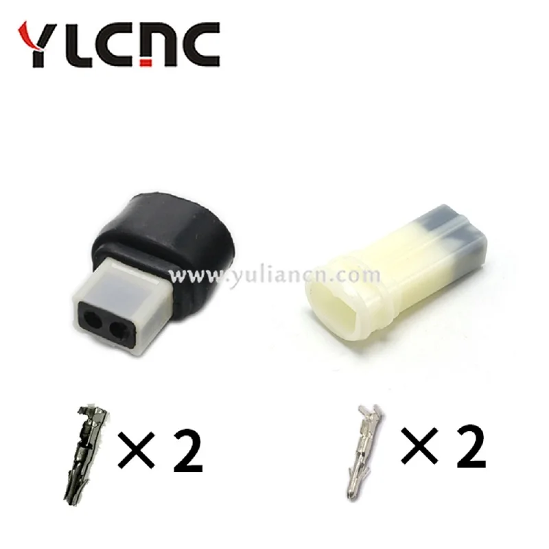 YLCNC factory direct sales 1-20Sets 2Pin 2.3mm Auto Electrical Connector Waterproof Socket For Motor 4P-WPK-YPC-F 2P-WPK-YPC-M