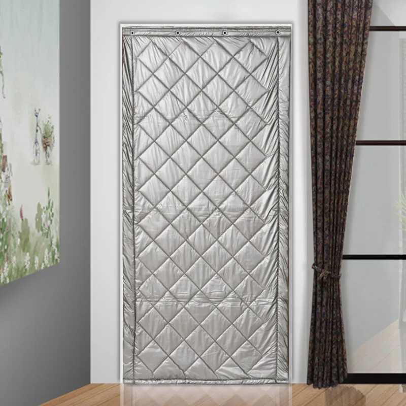 Windproof and Cold Resistant Air Conditioning, Warm and Soundproof, Winter PU Waterproof Magnetic Suction, Silent Curtains