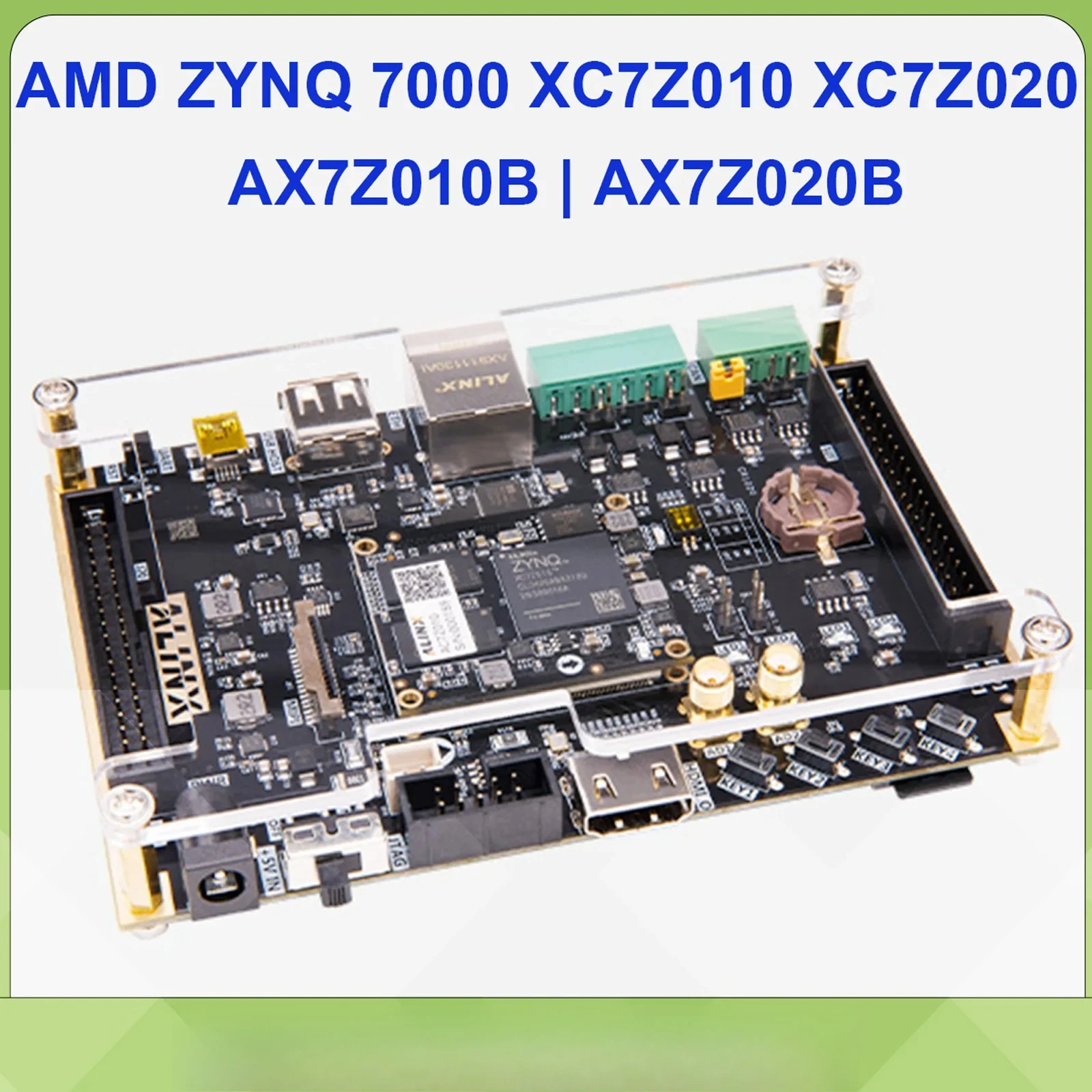 AX7Z010B AX7Z020B AMD Xilinx ZNYQ 7000 FPGA Development Board Evaluation Kit XC7Z010 XC7Z020 Zynq 7000 AX7Z010 AX7Z020