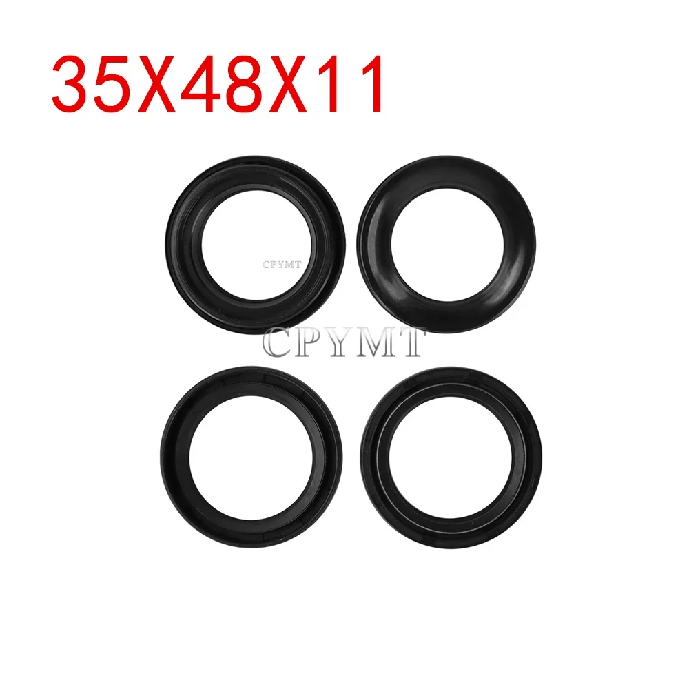 35x48x11 Fit For K1100 K1200 R850 R900 R1100 R1150 R1200 R/RT/GS/S/C Front Fork Dust Cover Oil Seal 35 48 11
