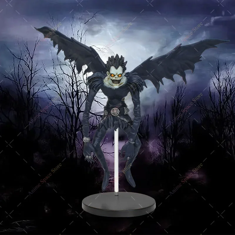 Anime Death Note Figuur Ryuk Ryuuku Rem Standbeeld Speelgoed Pvc Actiefiguur Model Poppen Speelgoed Halloween Geschenken Overlijdensbriefje Beeldje