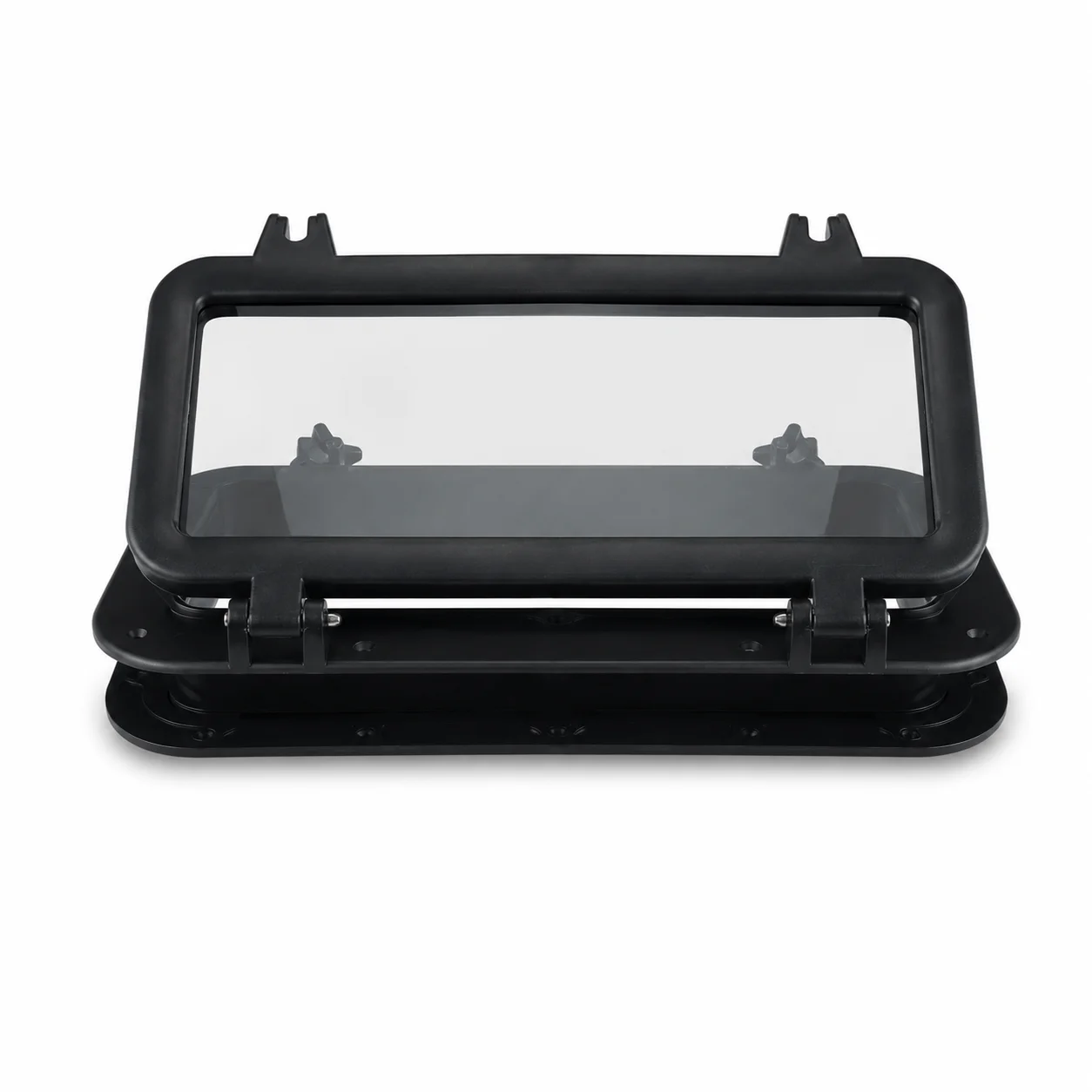 Rectangular Opening Portlight Porthole Tempered Glass UV Resistant Window for Boat Yacht RV Marine Cabin Hatch Accessories
