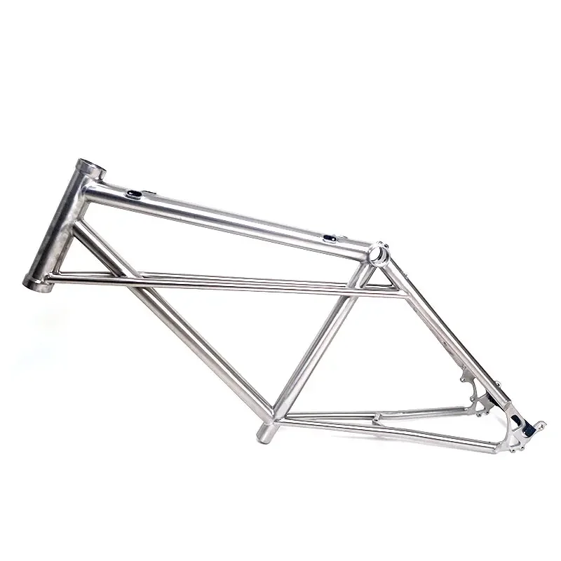 Mini Velo Bike Frame, Touring Bicycle Disc Brake, Titanium