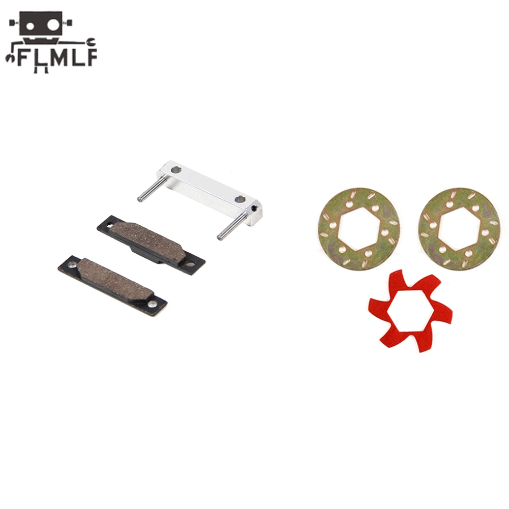 Remote Control Car CNC Metal Brakes Pad or Brake Disc Set for 1/5 Scale HPI ROFUN BAHA ROVAN KM BAJA 5B 5T 5SC SS RC Truck Parts