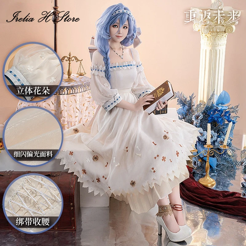 Irelia H Store Reverse:1999 Cos 37 Cosplay Costume Game Anime 37 White Dress Halloween Costumes Momen