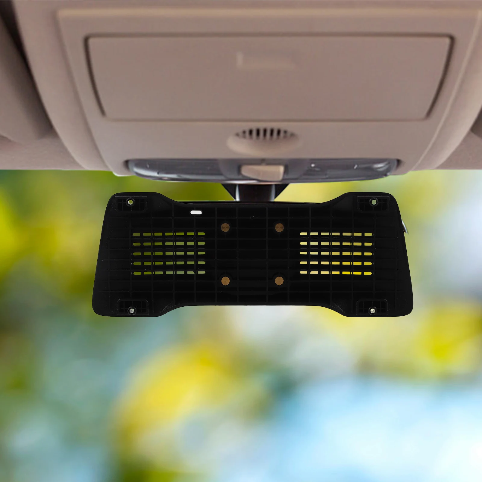 

Rear View Mirror Back Plate Panel Fixed Snap Plate Adjustable Dash Cam Mount Arm For Car Dvr Secure Strap-Free Installation