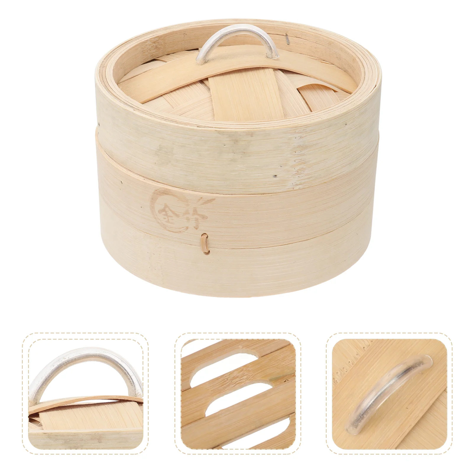 Steamer Hot Dogs Kitchen Bamboo Food Multi-functional Safe Cooking Basket Reusable Mother