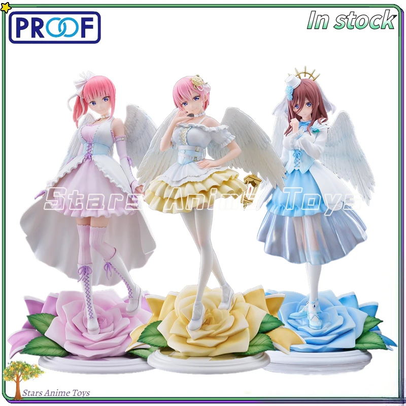 

Original PROOF Gotoubun No Hanayome ∬ Nakano Ichika/Nakano Nino/Nakano Miku Angel 1/7 Collection Anime Figures