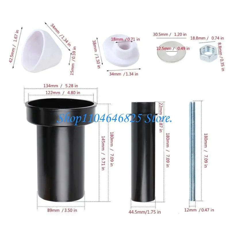 Rubber Seal In Wall Toilet Gaskets Multiple for Wall Mounted Toilet Installation