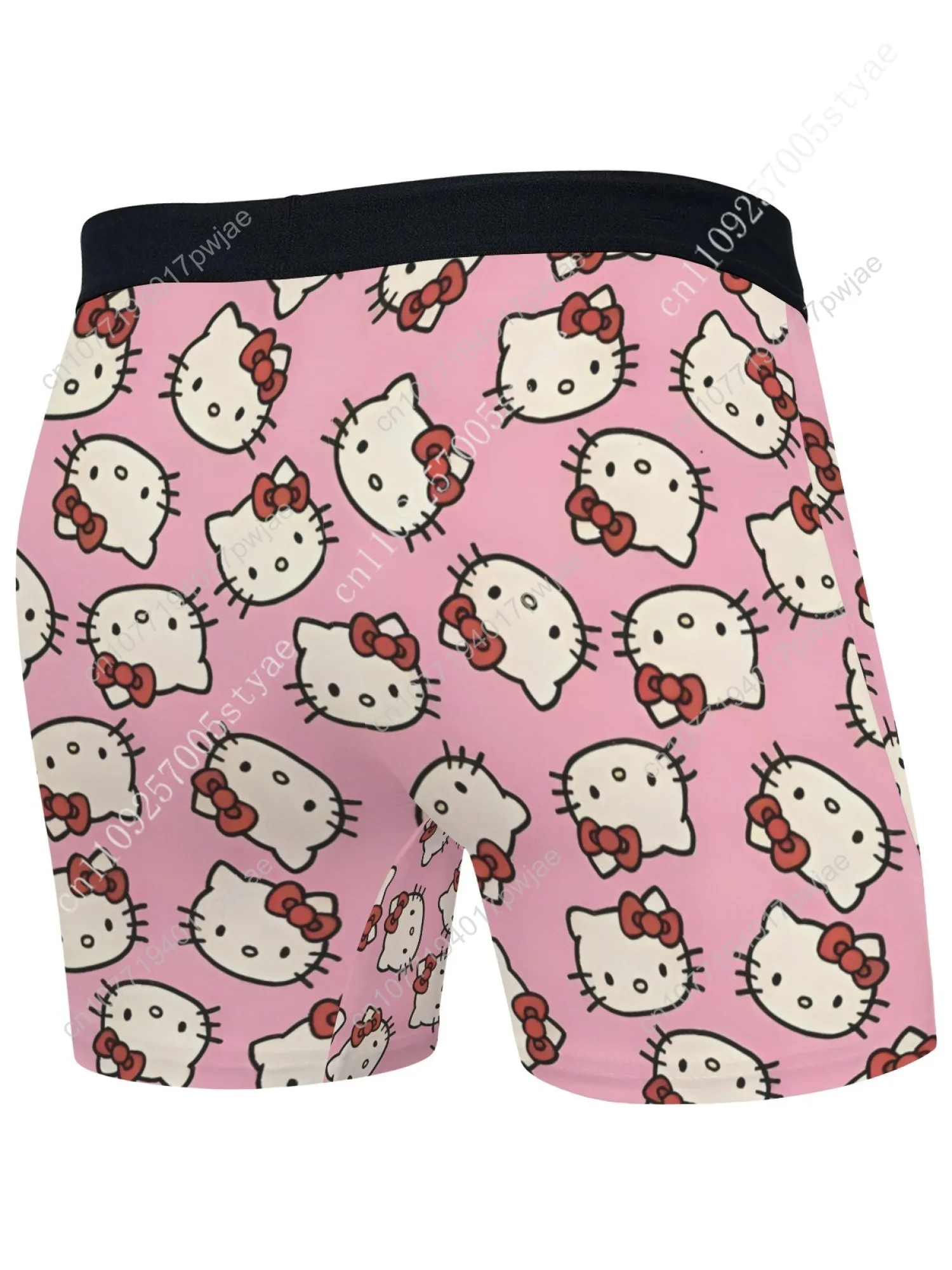 

Authorized Sanrio Hello Kitty Design Men'S Boxer Shorts, Trendy Graffiti Print Men'S Underwear, Perfect Gift for Boyfriends And