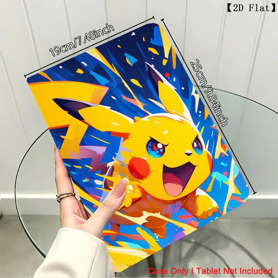Case for Xiaomi Pad 5 6 7 8 Pro Redmi Pad SE K Pad 8.8 9.7 12.4 Inch Pad 6s Pro 7 Ultra With Pencil Holder Funny Pokemons - view 4
