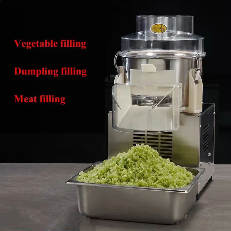 Grain Ginger Making Vegetable Cutting Machine Small Electric Minced Veg Cutter For Chili Onion Cabbage Leek Vegetable Pellet Mac