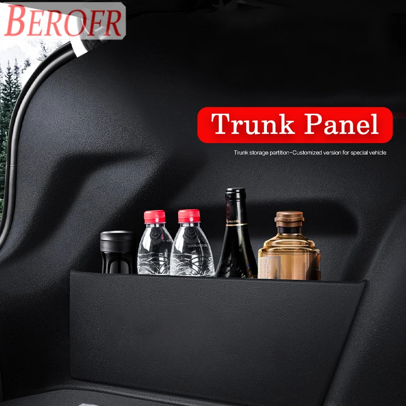 2 pcs Car Trunk Partition For ZEEKR X 001 007 2021-2025 Trunk Storage Board Plate Tail Box Accessories