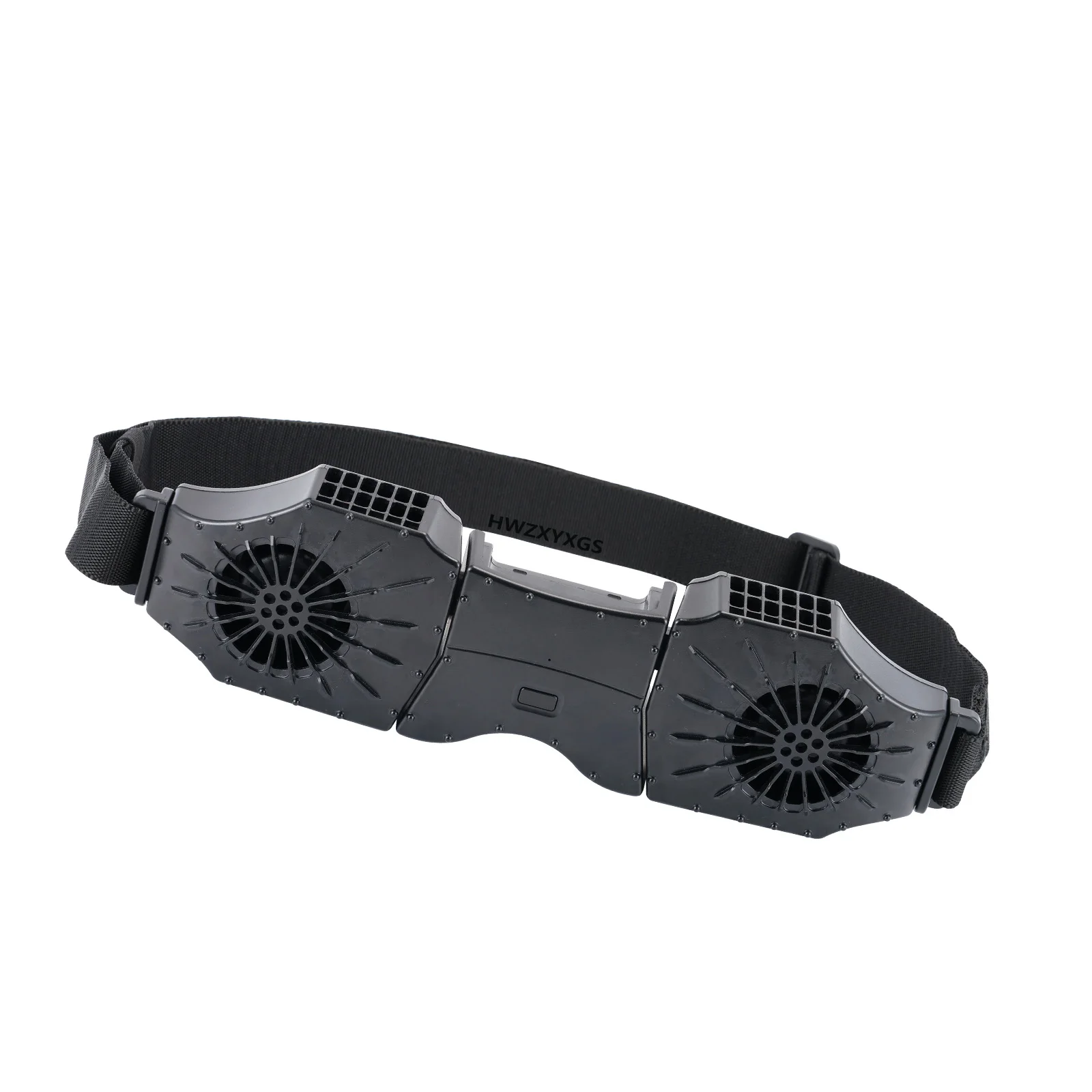 Dual Vent Waistband Fan With Adjustable Belt - 8000 Mah 3 Speed 4-12h Working Time,portable Wearable Cooling Unit