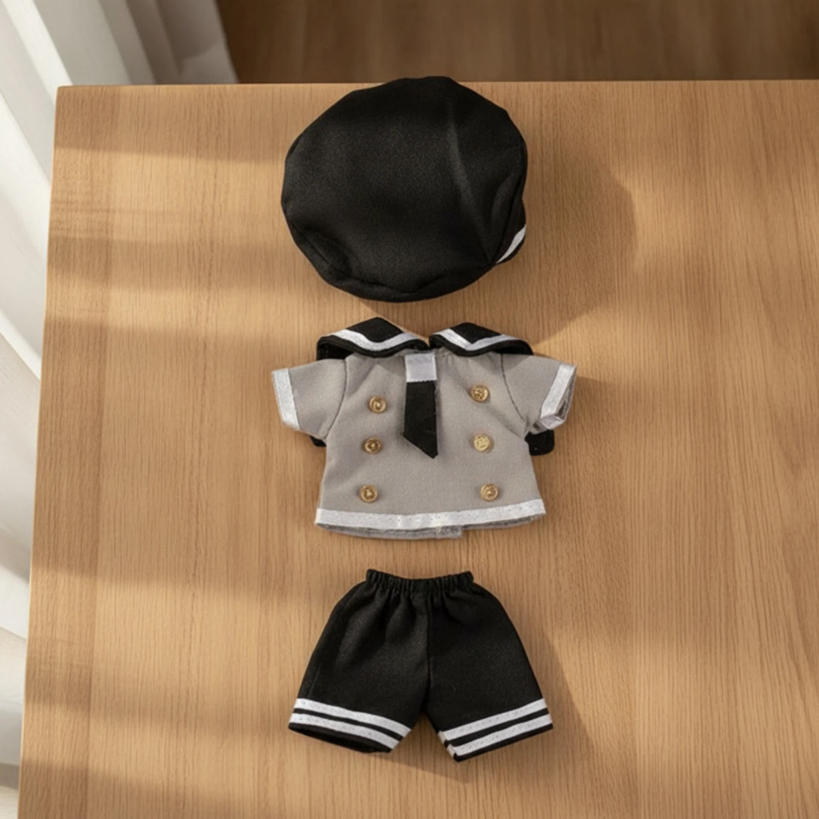 OB11 Sailor Clothing Set Elastic Waist 1/12 Scale BJD Doll Clothes OB11 Doll Outfit Easy-Change Action Figure Clothing Set