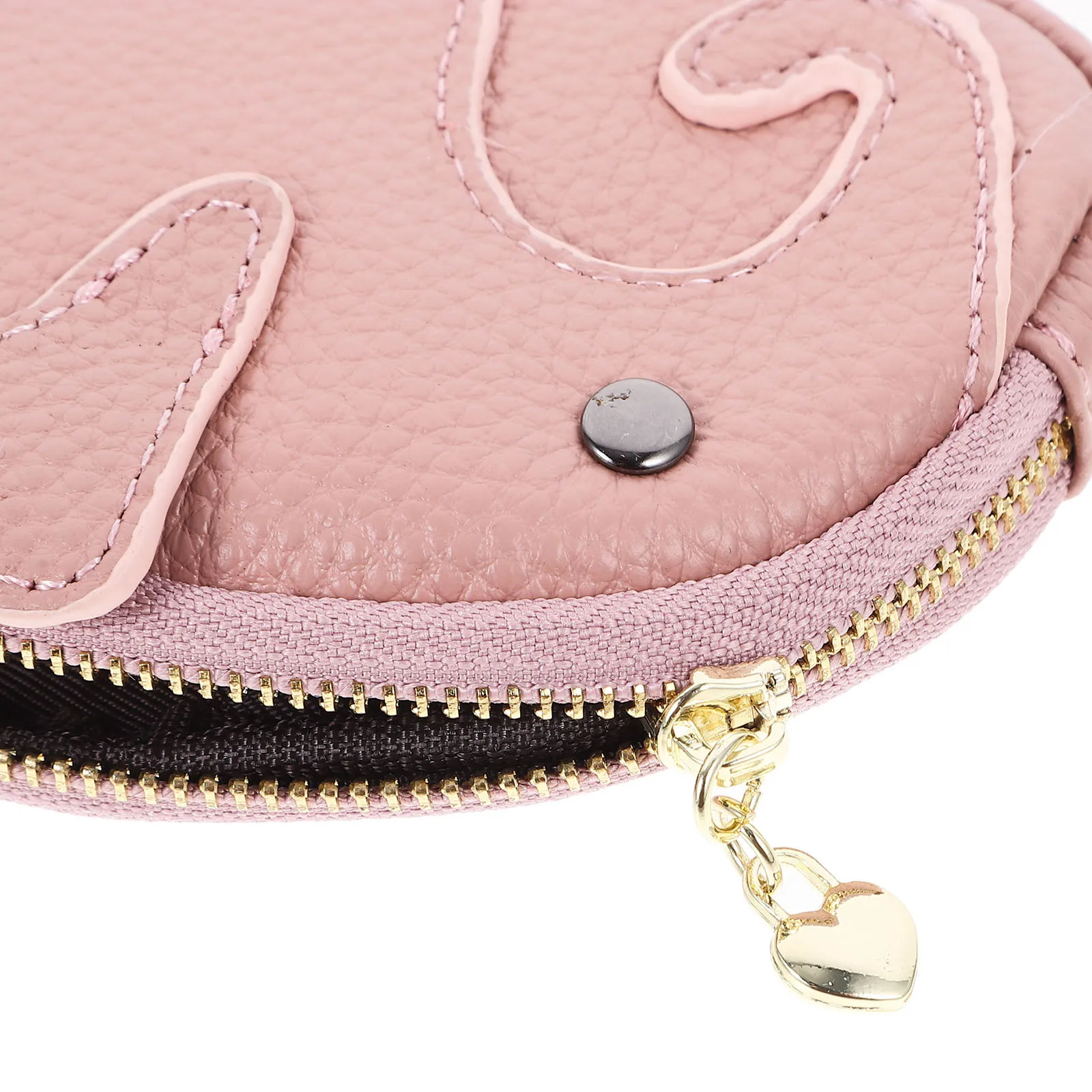 

Cartoon Elephant Design Small Pouch Mini Coin Purse Lightweight Portable Storage Bag for Earphones Gifts Daily Use