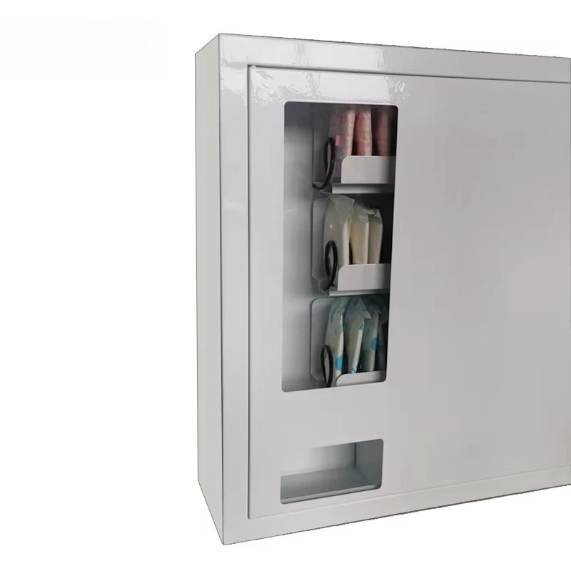 Mini Máquina Expendedora Combinada de Pared para Centros Comerciales, Operada con Monedas y Tarjetas, con Sistema de Pago por Código QR SDK y Token