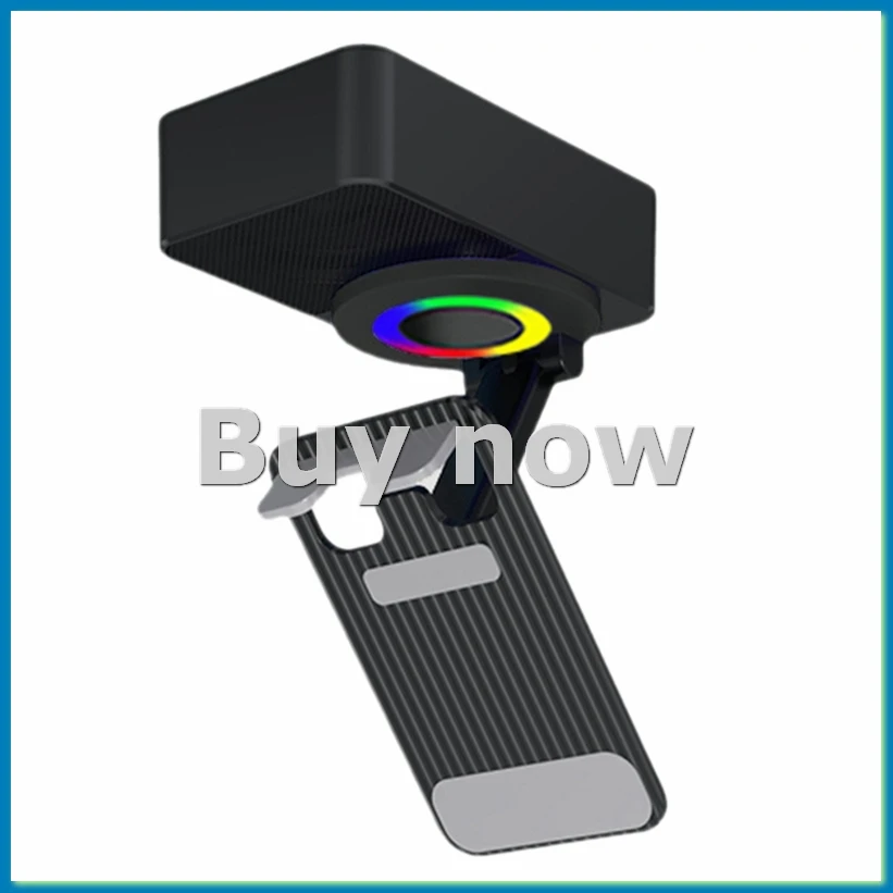 Lifting and Rotating Three-in-One Mobile Phone Holder Bluetooth Speaker Mobile Phone Holder with Bluetooth Speaker Black-ABYS