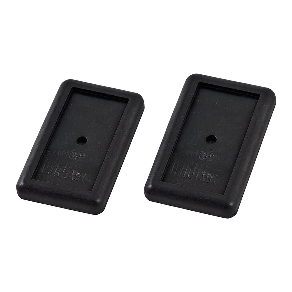 2pcs Fitness Equipment Rubber Shock-absorbing Pads Feet Bumpers  Cushions 5x10cm Portable Fitness Equipment Accessories