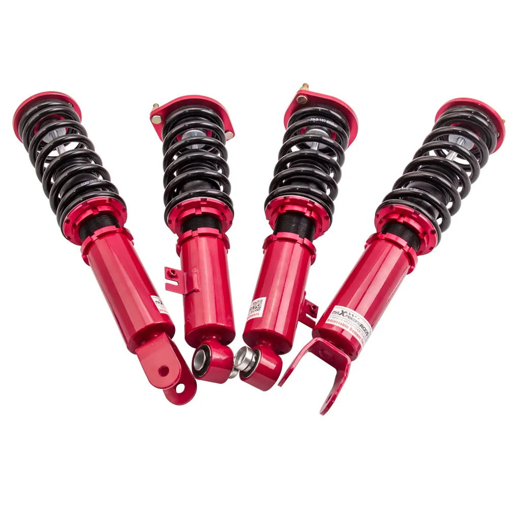 24 level Coilover Lowering Kit For Nissan 300ZX Z32 3.0l V6 VG30DE RWD 1990-1996 Coilover Springs Suspension Shock Absober