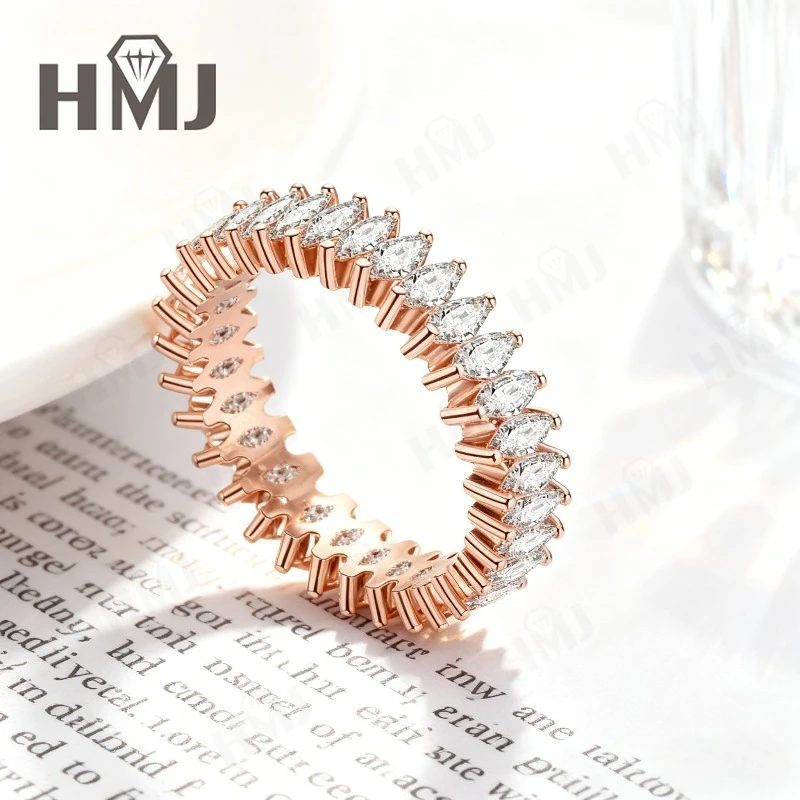 

Кольцо с муассанитом в форме волны, грушевидной огранки, элегантные модные украшения для женщин, уникальный изогнутый дизайн, сверкающий эффектный подарок