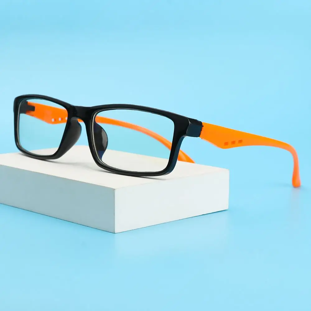 Computer Square Vintage Ultra Light Frame Eyeglasses Anti-Blue Light Glasses Eye Protection