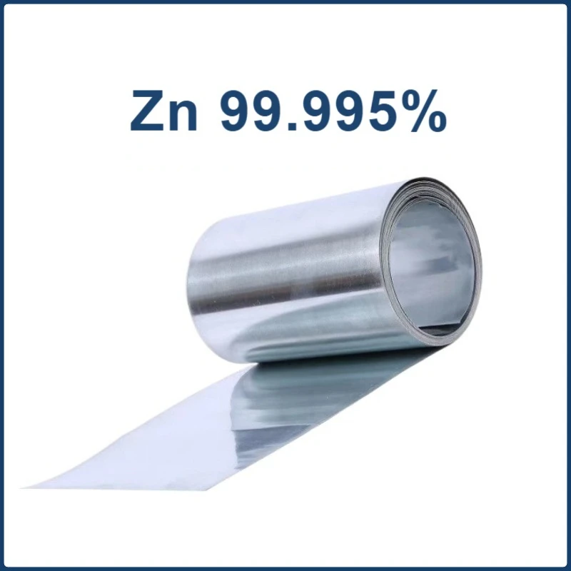 

High Purity Zinc Foil Zinc Plate Zn99.995% for Scientific Research and Experiment