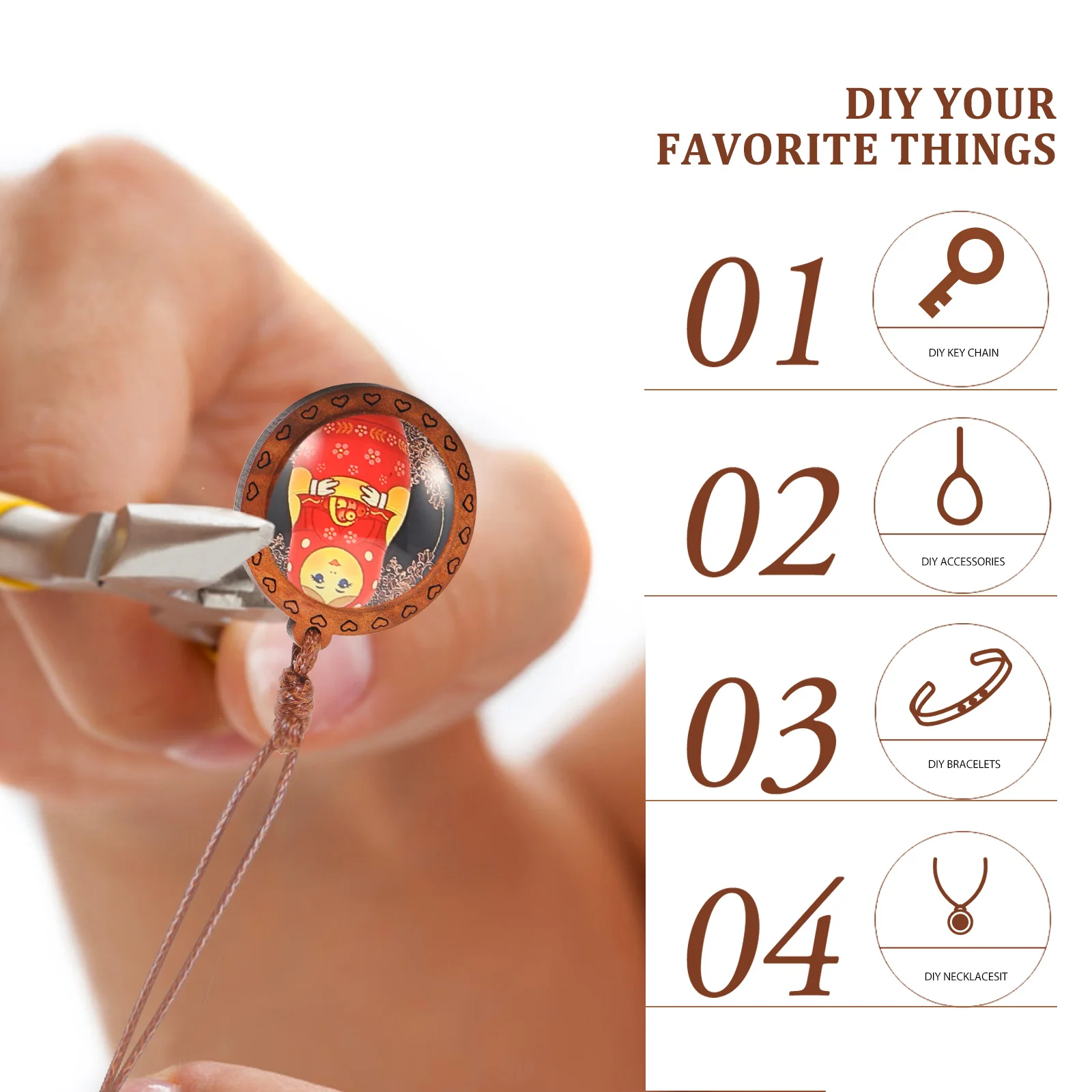 3-teiliges Edelstein-Schmuck-Rohling-Anhänger, Spitzenbasis, Schmuck-Lünette, Rohlinge, Zubehör, permanentes Kit