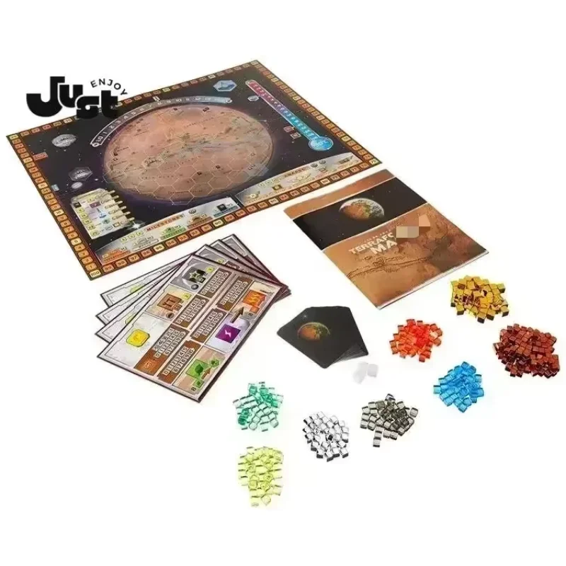 Terraforming Mars Gioco da tavolo 1-5 giocatori Gioco di carte inglese Festa Famiglia Intrattenimento strategico Popolare juegos de mesa