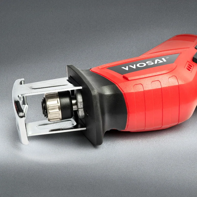 Imagem -05 - Vvosai 20v sem Fio Reciprocating Saw Velocidade Ajustável Serra Elétrica Sabre Serra Portátil para Corte de Metal Madeira Motosserra