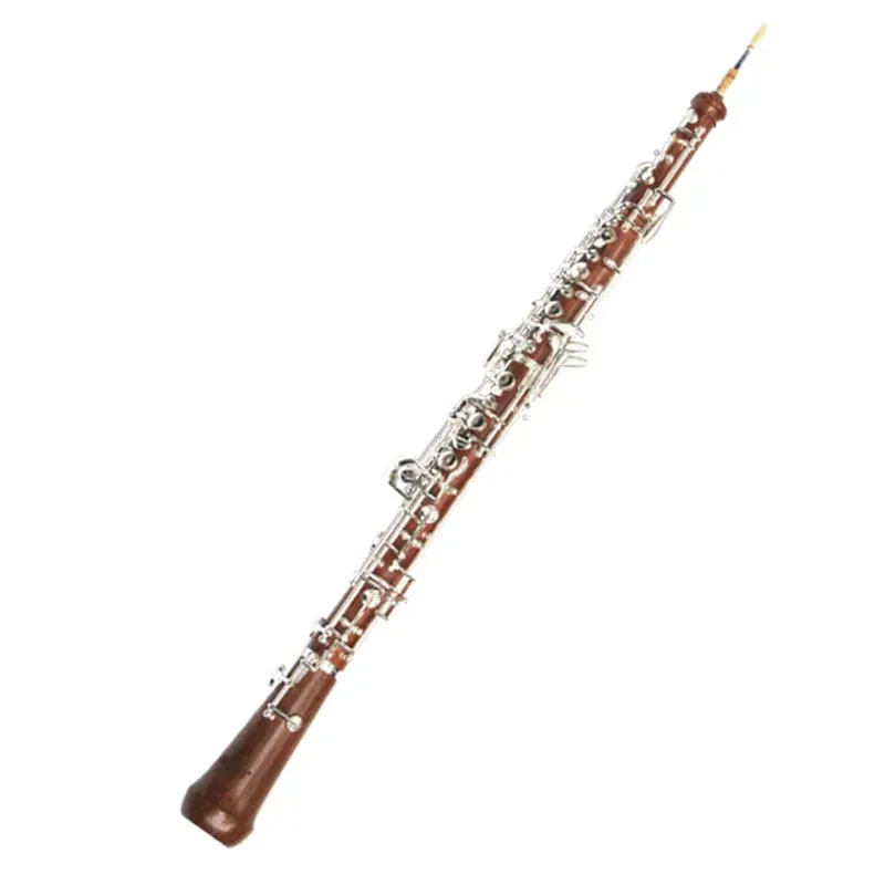 Oboe C Whitewashed brass and silver plated, orchestra, symphony orchestra, musical instrument