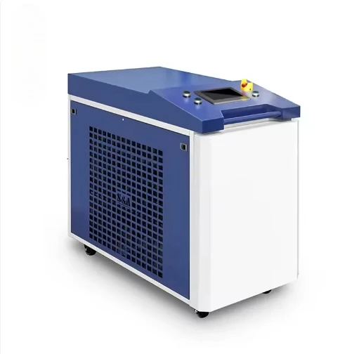 High-quality portable fiber cleaning machine, used for rust of metals and removing graffiti with