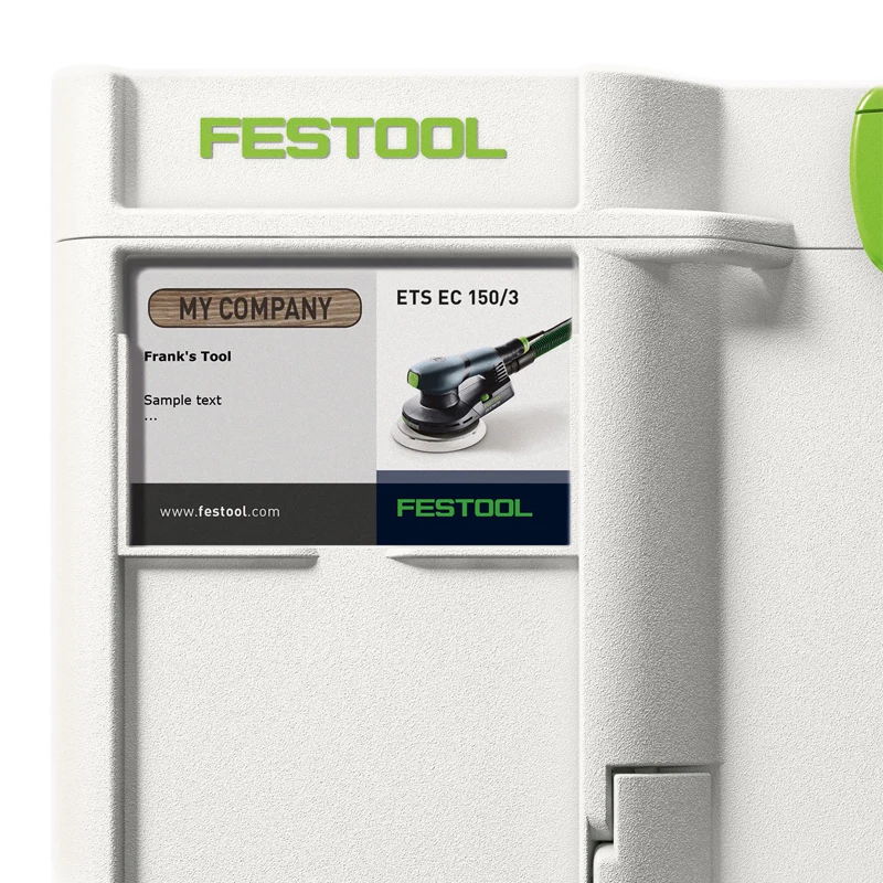 Festool 204843 MINI-Systainer Tool Box Durable Plastics Power Tool Accessory Storage Tool