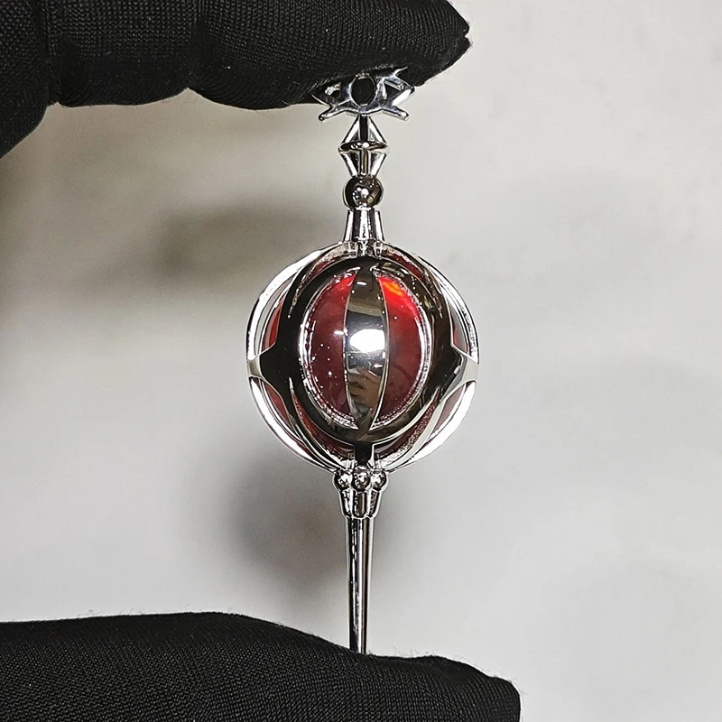 Madoka Magica Soul Gem Cosplay Accessories Prop Grief Seed Soul Gem Ear Clip Earrings