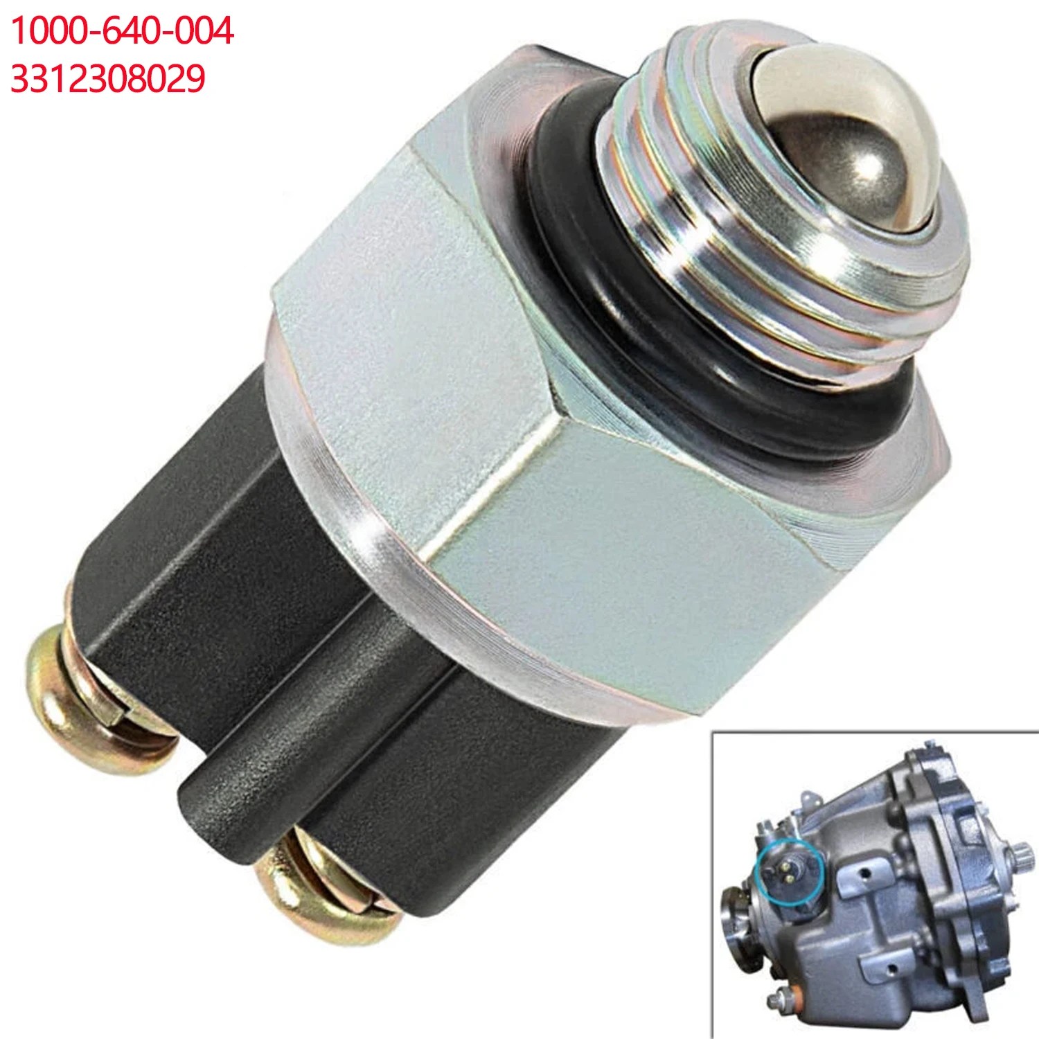 

Нейтральный предохранительный переключатель морской коробки передач заменяет 1000-640-004 3312308029 подходит для бархатного привода Borg Warner серии 71C и 72C