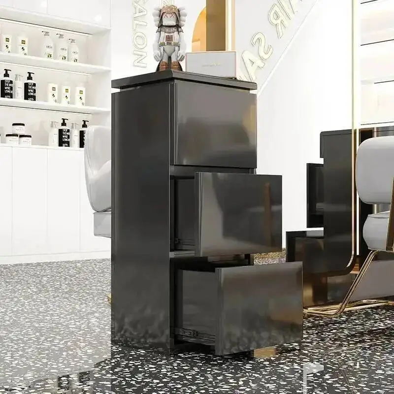 Iron Professional Utility Storage Salon Trolley Aesthetic Organizer Cart Wheels Carrello Attrezzi Barbershop Furniture MQ50TC