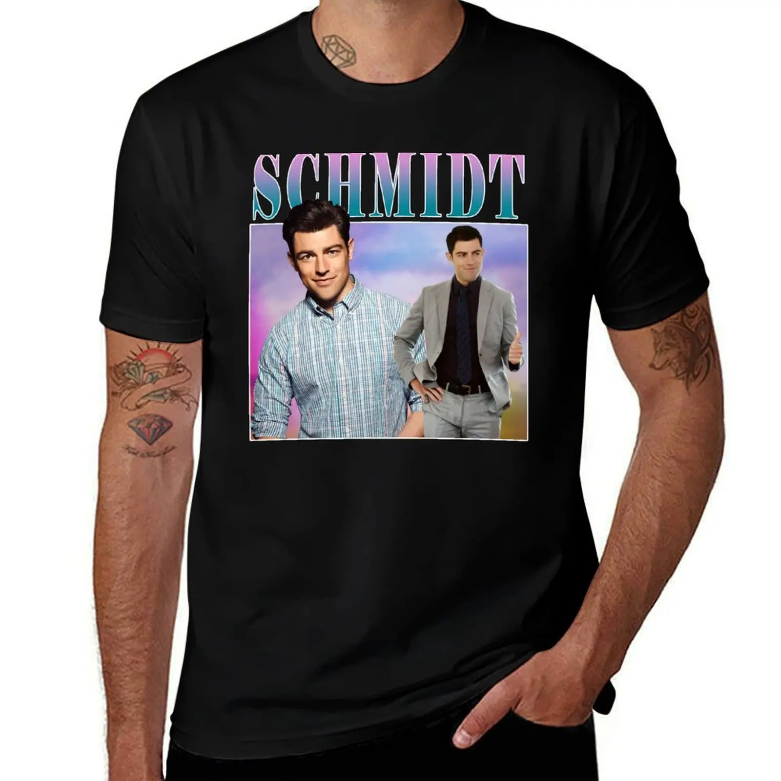 SCHMIDT Homage Tee T-Shirt Big and Tall Short Sleeve Tee T-Shirt