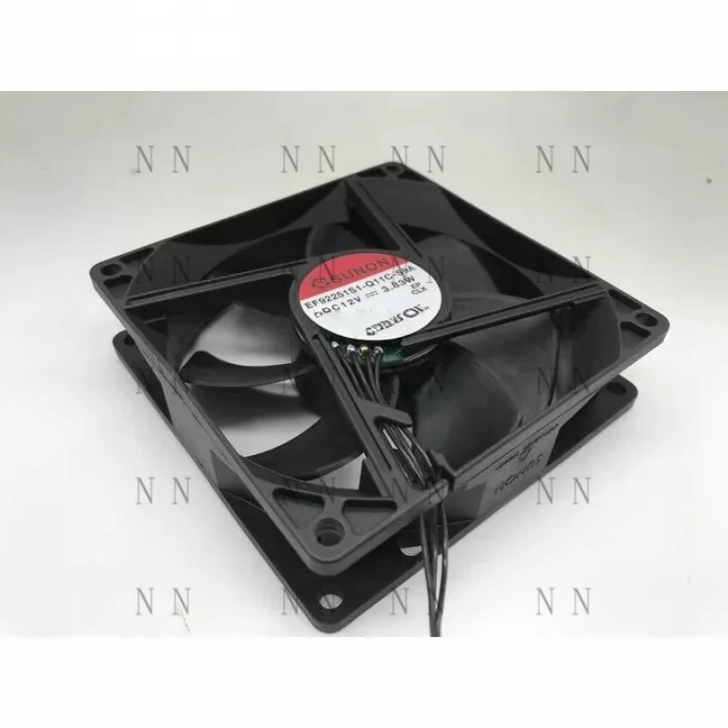 WEP  NEW FOR SUNON EF92251S1-Q11C-S9A 12V 3.83W Case radiator Fan