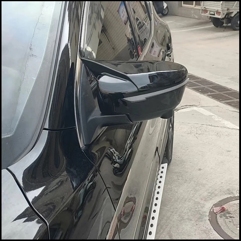 

Car Styling For Nissan Qashqai J11 2015-2019 Door Side Wing Rearview Mirror Cover Caps Sticker Trim Auto Parts Accessories