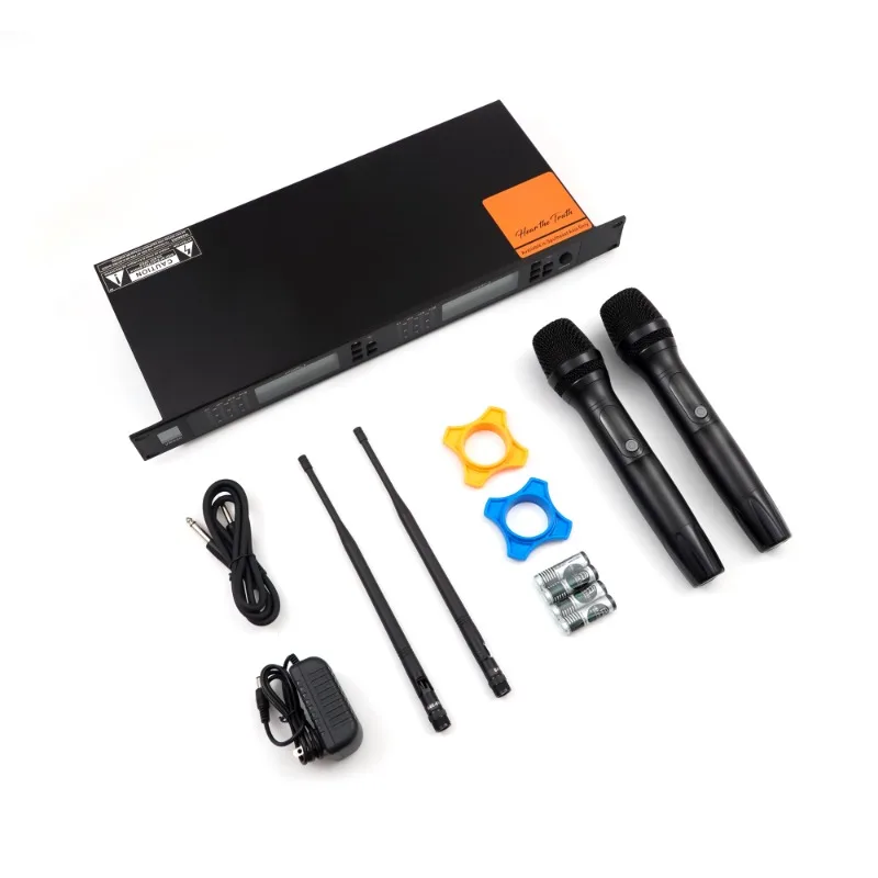 New Design Inandon Karaoke System Wireless Microphone Noise Cancelling Professional Rechargeable Wireless Microphone Guangdong