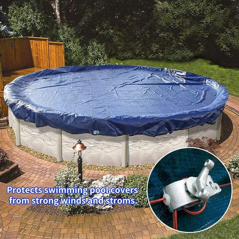 Swimming Pool Cover Cable & Winch Kit,Pool Cover Cable and Ratchet for Swimming Pool Covers