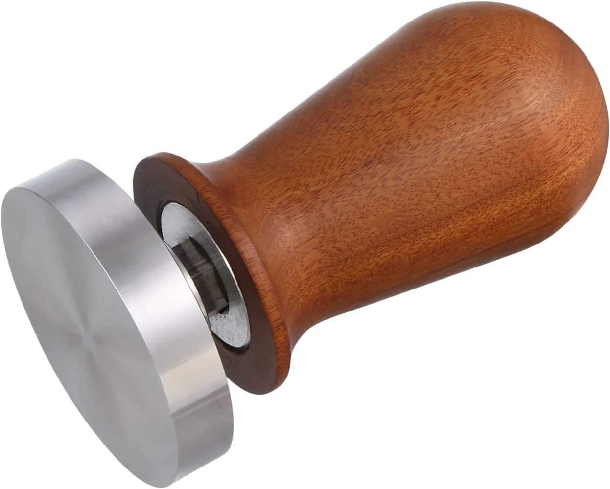 51/53/58m Espresso Coffee Tamper Spring Loaded Calibrated 30lbs Consistent Pressure Tamper with Stainless Steel Base for Barista