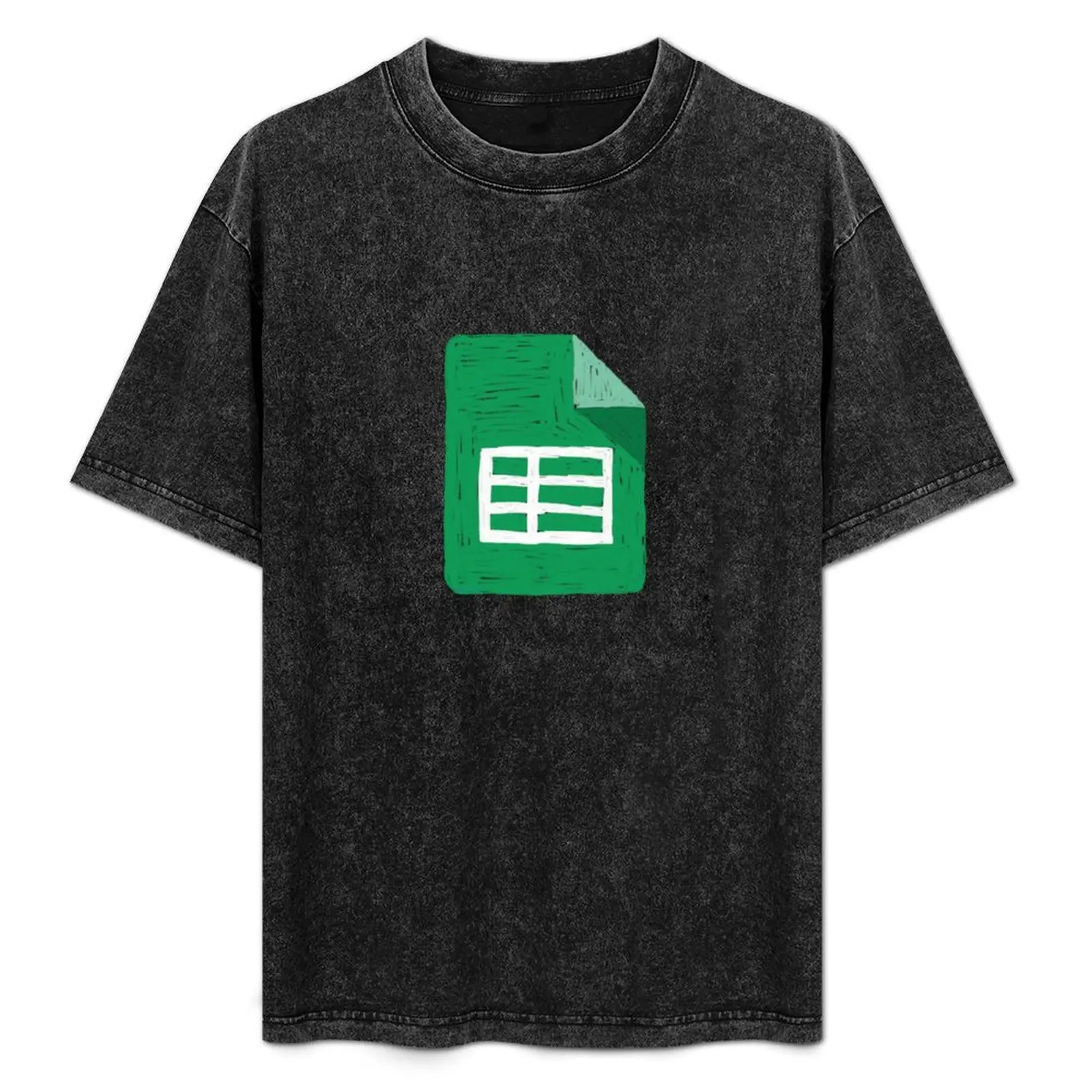 Google Sheets pencil icon T-Shirt plus sizes kawaii clothes quick drying graphic t shirts mens graphic t-shirts anime