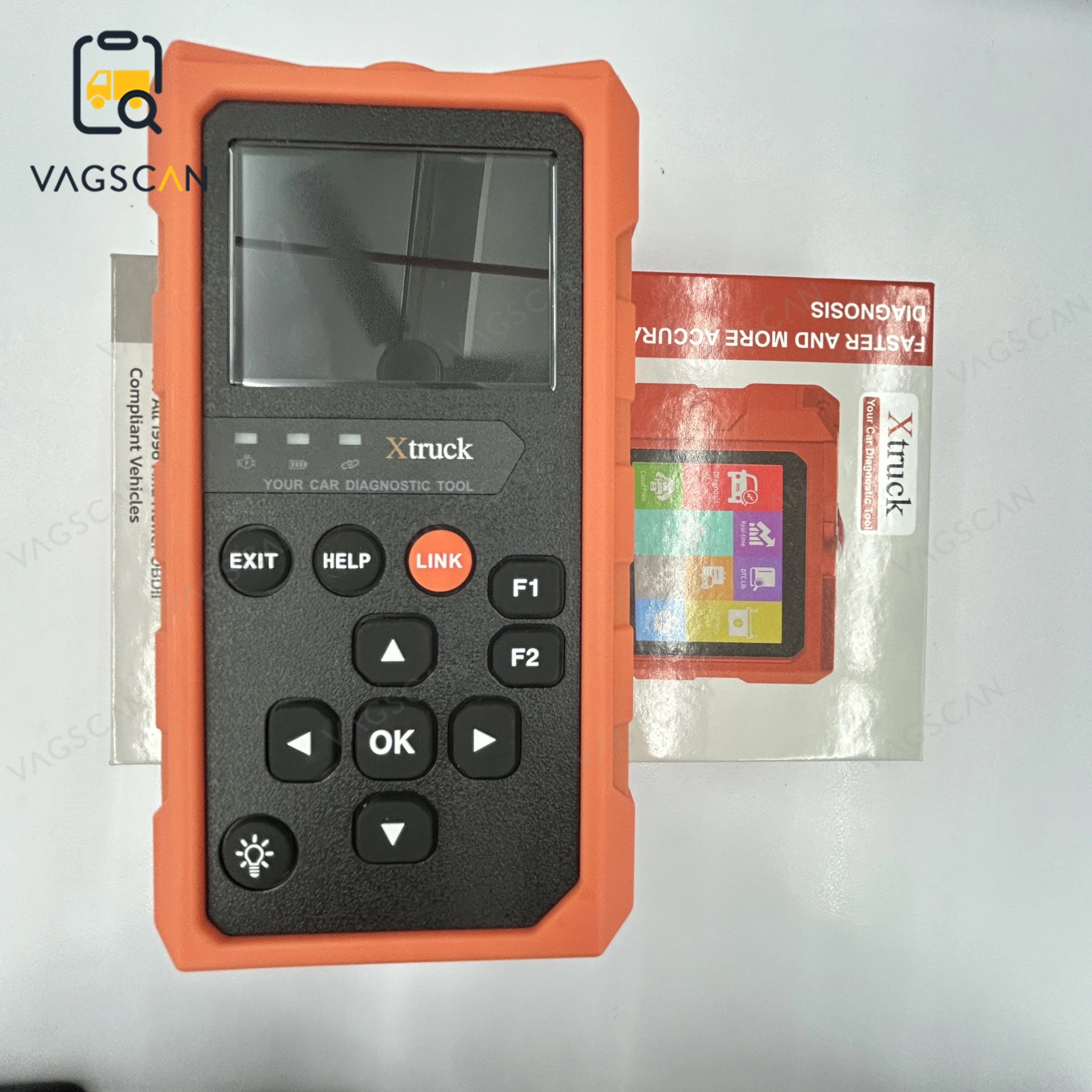 OBD2 Heavy Duty Truck Scanner Diagnostic Tool 12V/24V OBD2 Scanner Car Check Engine Code Reader Fault Diagnostic Scan Tool