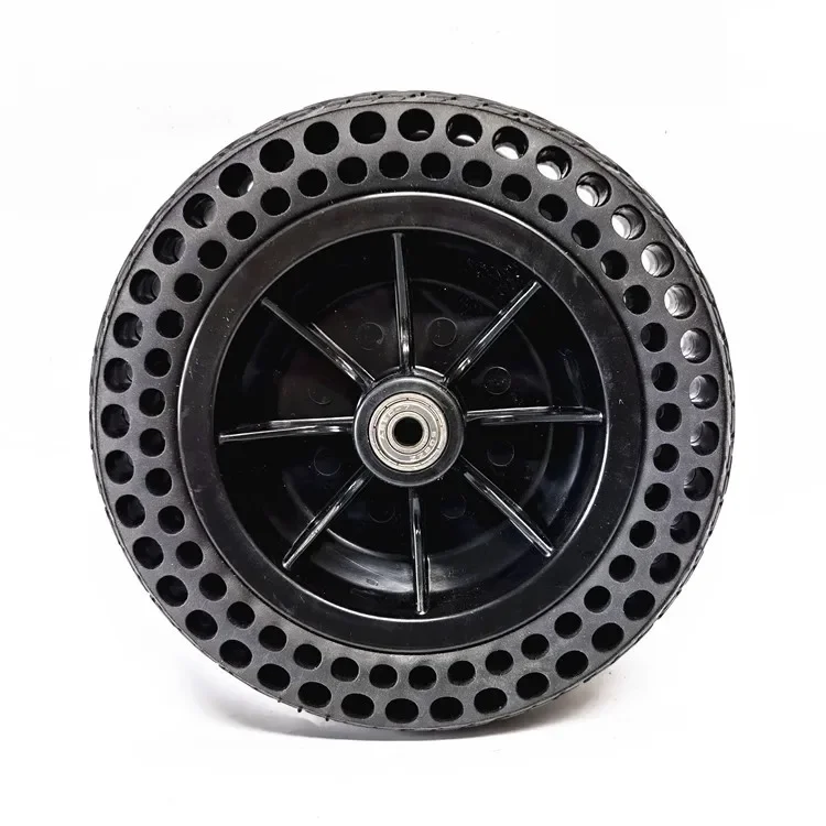 8 Inch 8X1 1/4 200x45-110 Solid Tire With Hub For Electric Scooter Wheelchair Non-Pneumatic Honeycomb Inner Diameter 8mm Wheel