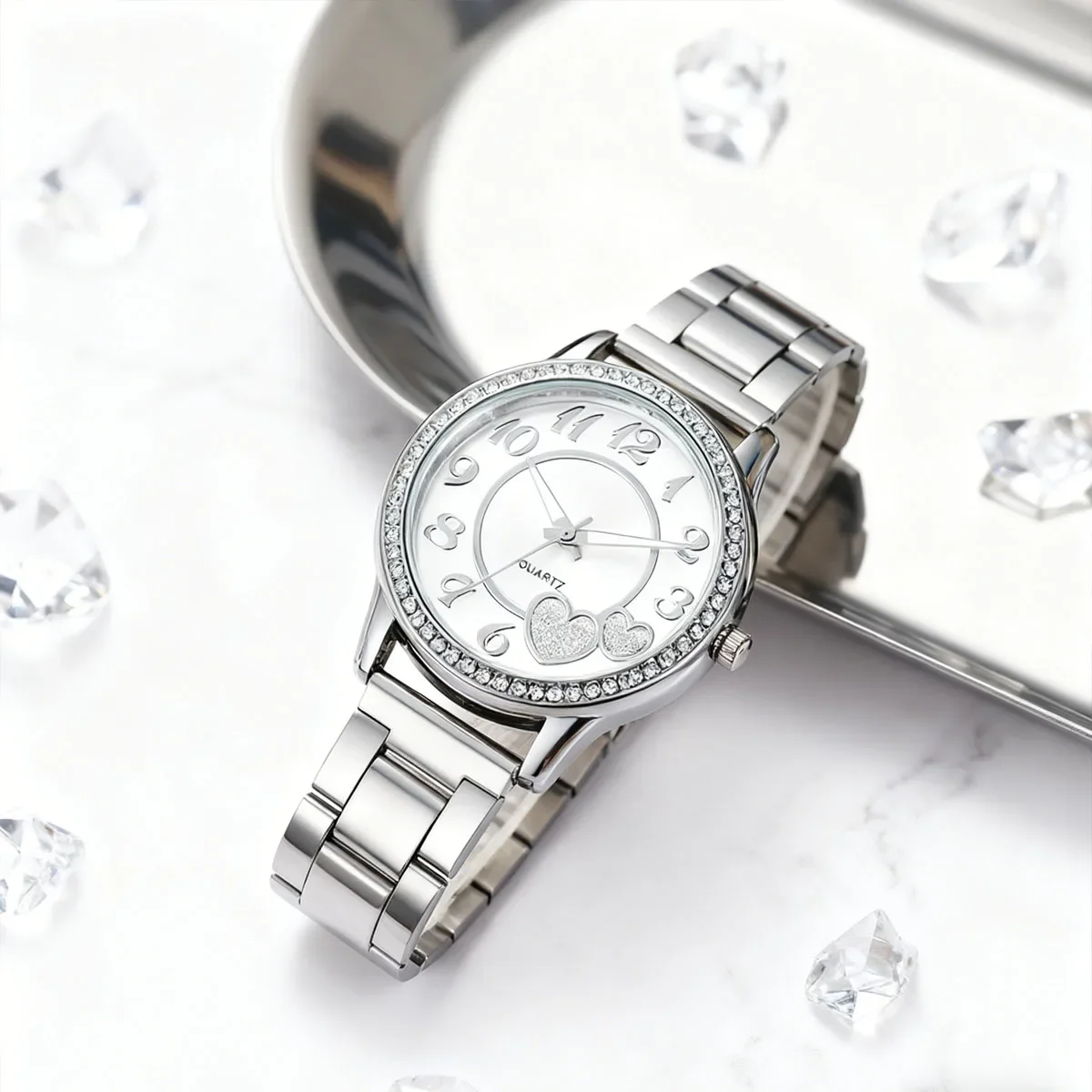 

1 шт. — женские часы, простые и стильные кварцевые часы, подарок на День святого Валентина, день рождения