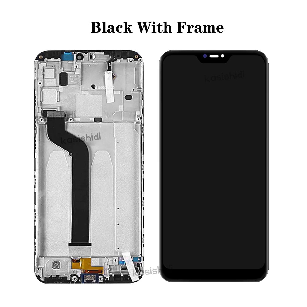 Tested 5.84 inch Display For Xiaomi Mi A2 Lite Display Touch Screen Digitizer Replacement For Xiaomi Redmi 6 Pro LCD Mi A2 Lite