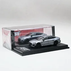 Premium scale model 1:64 Audi RS7 ABT modified die-cast alloy model collection pieces, Children's Day gift toys for boys.